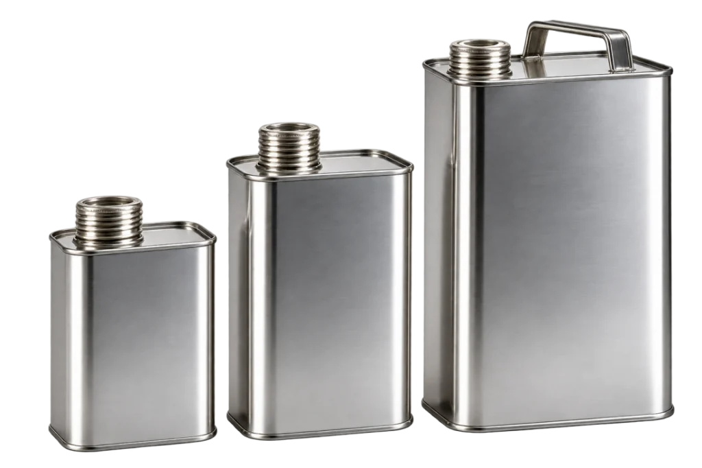 F-style metal cans